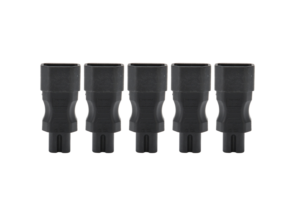 Conector Adaptador de Energia LAXISCREED C14 para C7 5pcs