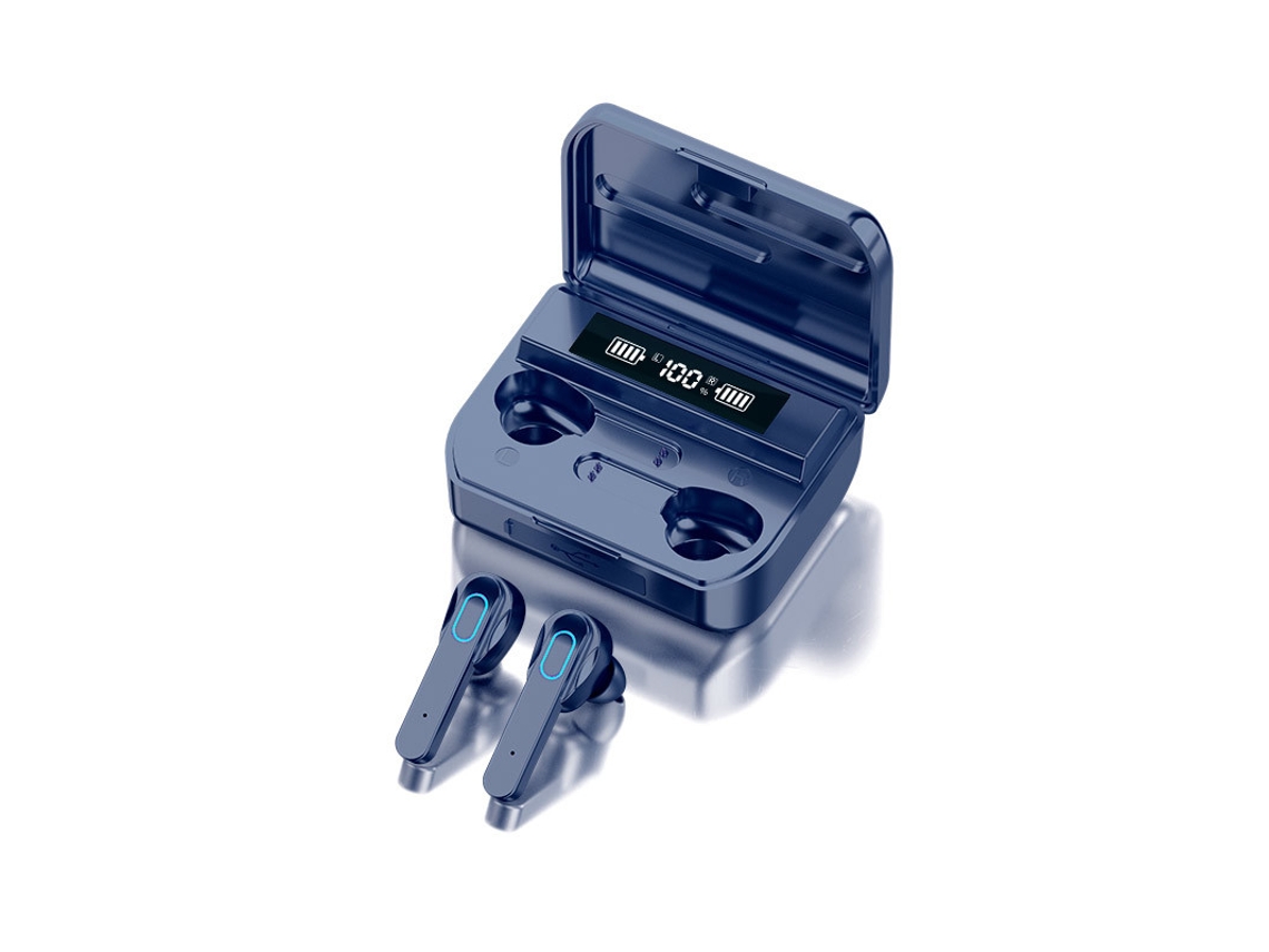 Auriculares Bluetooth True Wireless YDCY T33 In Ear MicroAuriculares Azul
