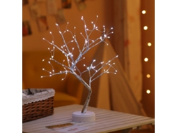Luz Led Árvore Natal Botão Touch Decoração