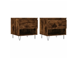 Coffee Table, Coffee Tables Vidaxl Marrom Madeira Processada (n/a)