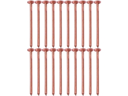 Pregos De Cobre De 65 Mm/75 Para Eliminar Tocos E Otimizar O Manejo De Árvores.