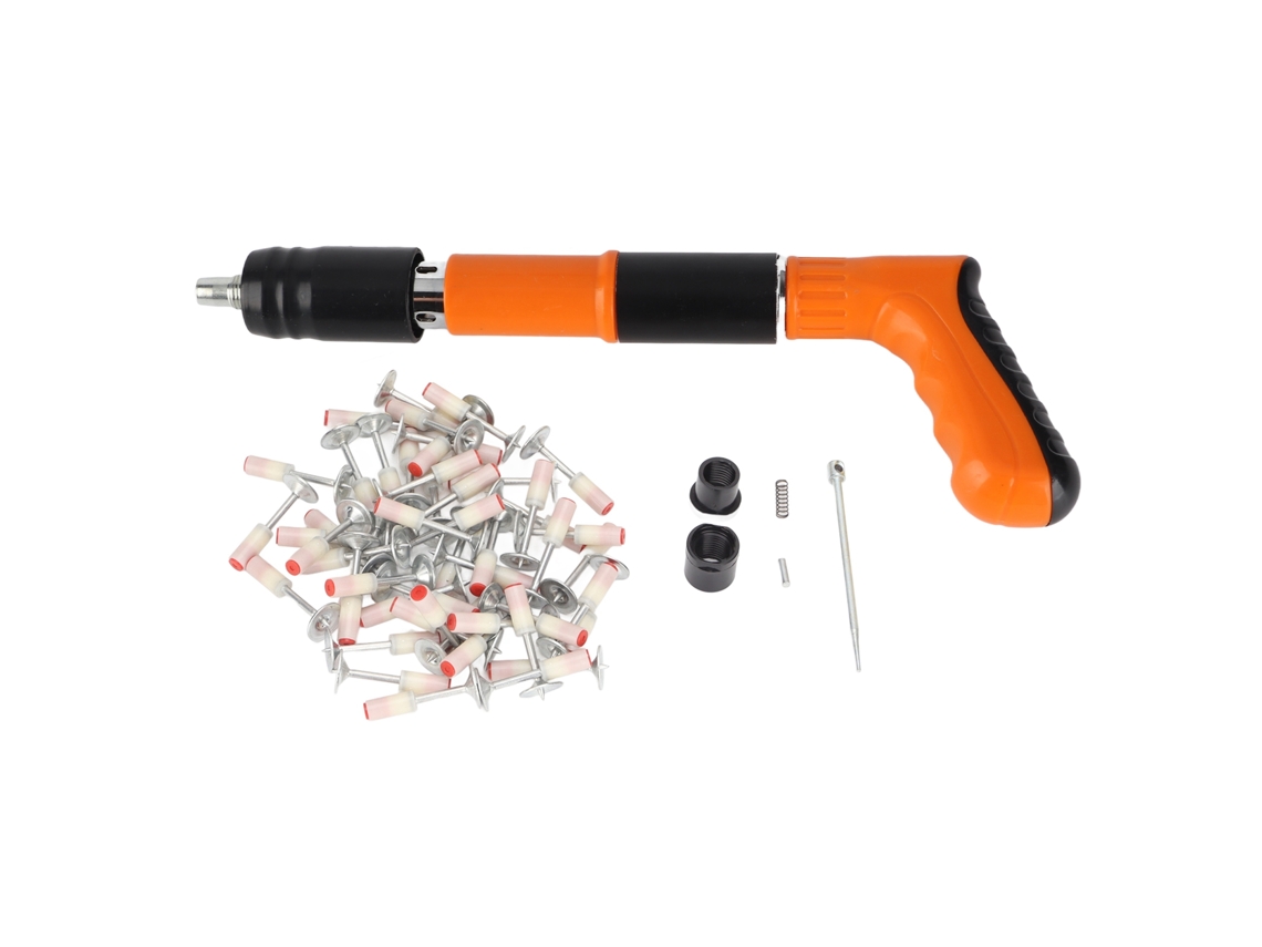 Pistola De Clavos Manual Integrada De Hierro Mini Portátil Para Concreto, Renovación Y Mantenimiento