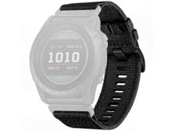 Pulseira de Nylon e Lona com Sistema Liberação Rápida 22 Mm para Smartwatches 47 Mm. GOKOCO