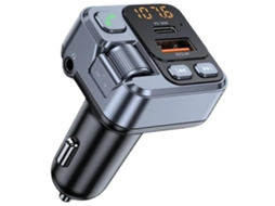 Adaptador De Carro Bluetooth Receptores Transmissor Fm, 42w Pd 3.0 Isqueiro Usb C Adaptador De Carregador De Carro, Chamadas Viva-voz, Unida