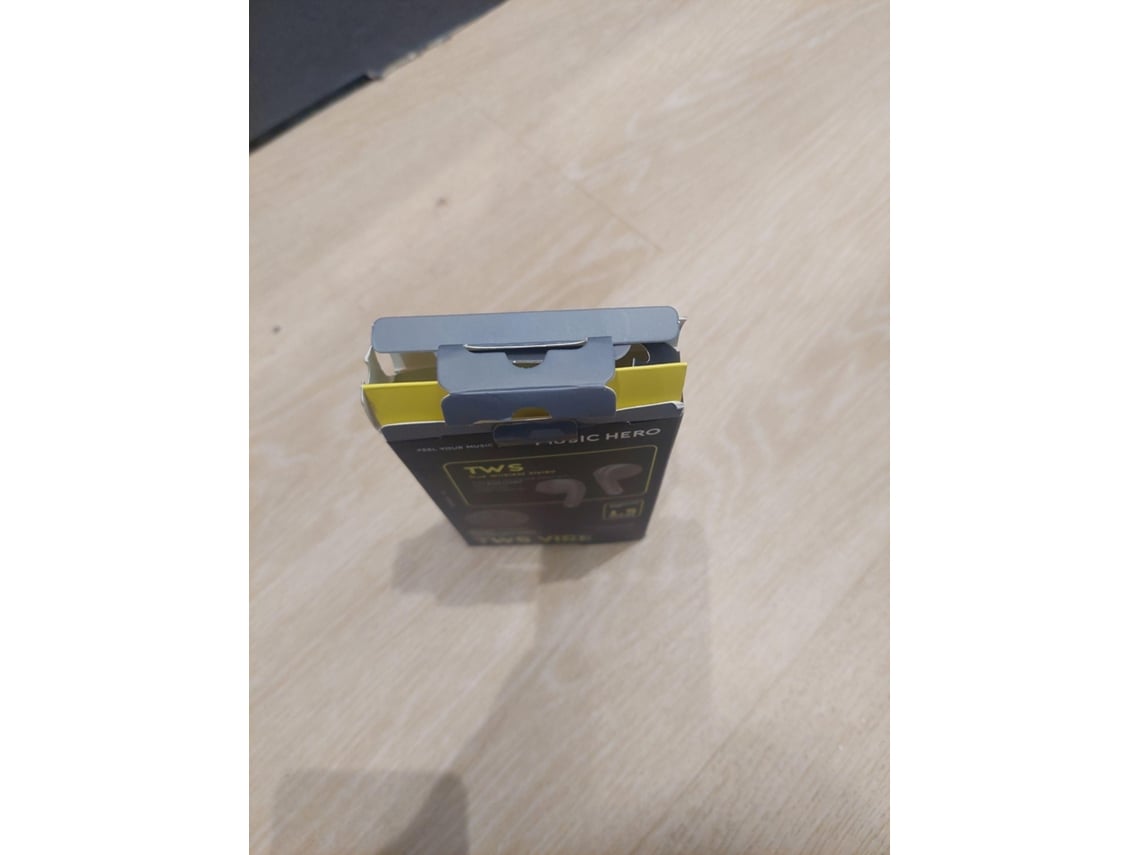 Auriculares Wireless SBS Vibe TWS (Outlet Caixa Aberta - Semi-In-Ear - Autonomia: Até 15 horas - Microfone - Preto)