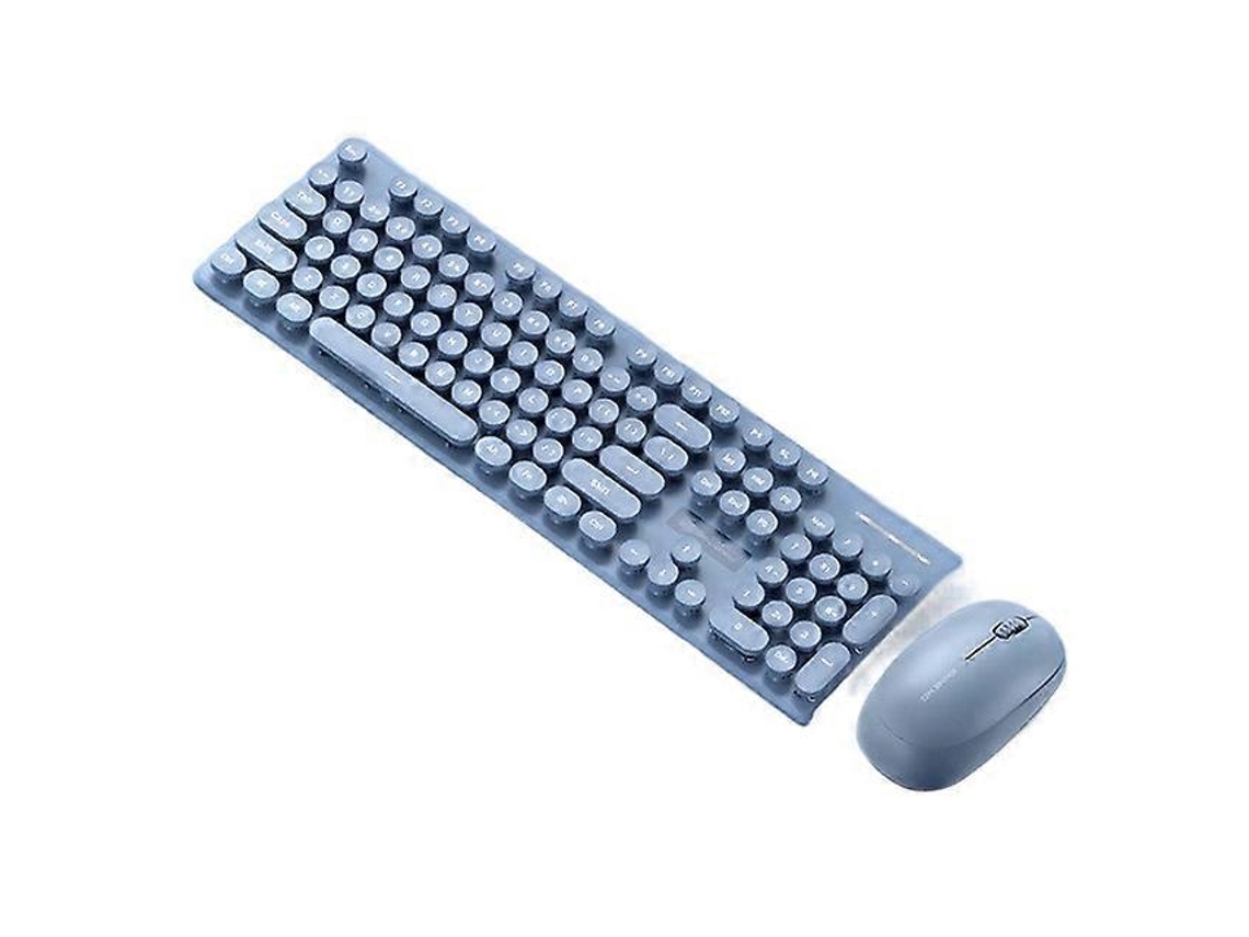Conjunto De Teclado E Mouse Sem Fio Recarregável Para Laptop Everley891