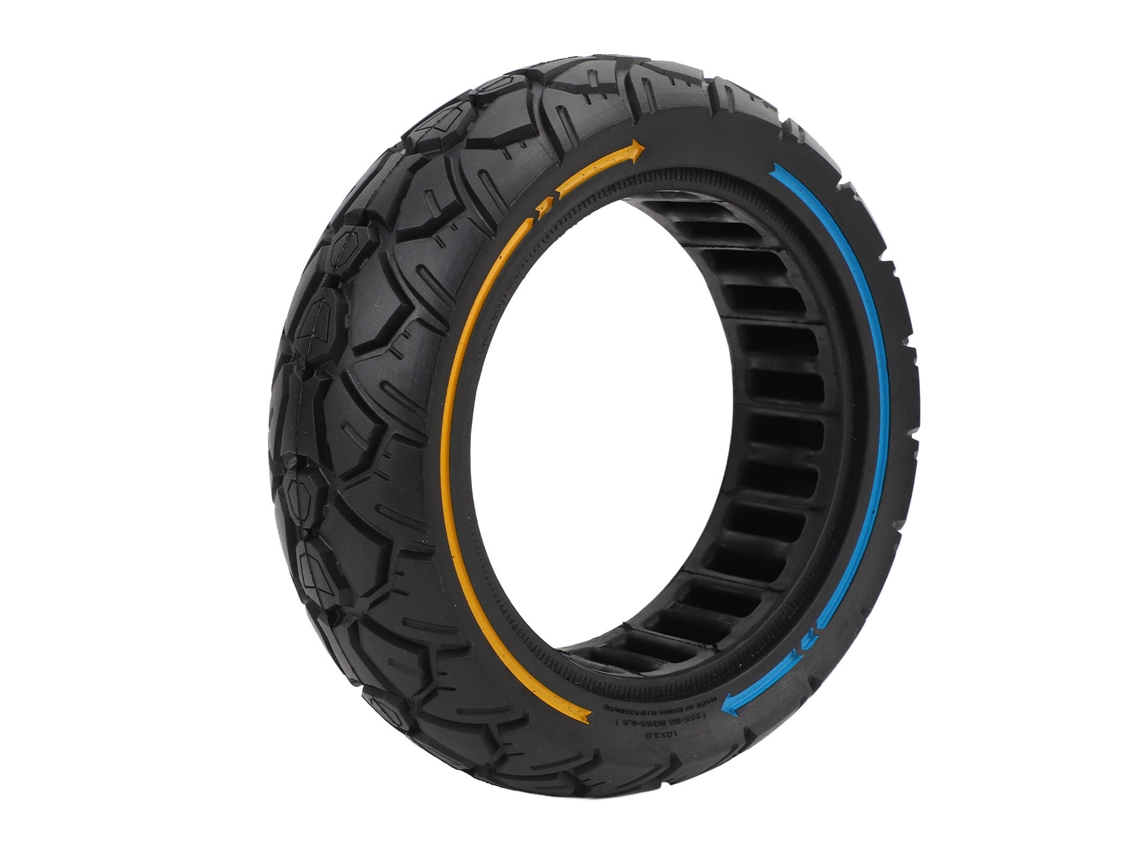 2026 pneu Sólido para Patinete Elétrico 10x3 Polegadas Off Road Peça de Reposição 255x80 80/65‑6.5 Pneu de Borracha