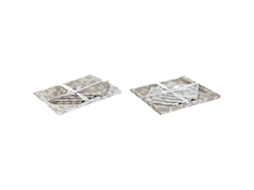 Toalha De Mesa E Guardanapos - Dkd Home Decor - 150 X 150 Cm - Bege - Branco - Castanho Claro