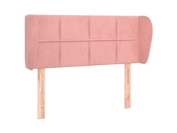 Headboard, Headboards Vidaxl Cor-de-rosa Veludo (93 X 23 X 78/88 Cm)