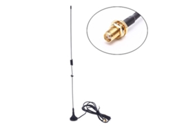 Antena Telescópica Universal De Alto Ganho Uhf Sma F Para Rádio Veicular Nagoya Ut 106uv Aquaforge