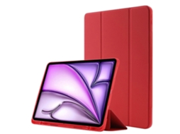 Capa de couro tripla Webake Skin Feel para tablet com compartimento para caneta
