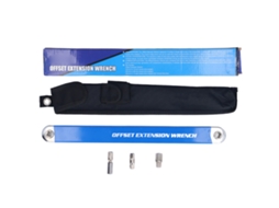 Conjunto de Chaves de Extensão Deslocadas Universal YURU com ratchet dual, 13.4in, azul