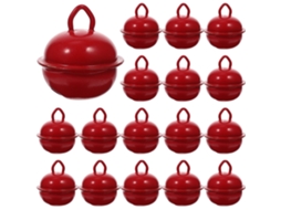 20 Peças Pequenas Bolas de Sino Abrindo Decoração de Árvore de Natal SUNNY SPACES