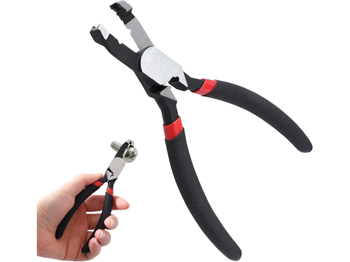 Alicate Extrator De Parafusos Multifuncional, Leve, Portátil E Ergonômico.