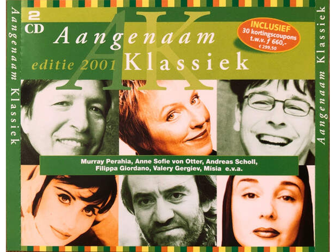 Cd Aangenaam Klassiek Editie 2001 Stichting Cpg