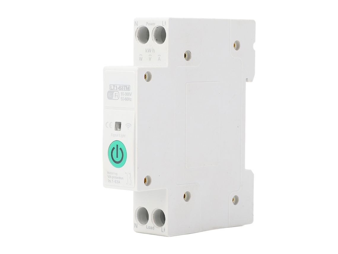 Laxiscreed Interruptor Inteligente Wi-fi Com Medição E Temporizador Para Casa