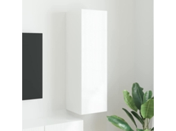 Vidaxl Armário De Tv De Parede 30 X 31 X 100 Cm Branco
