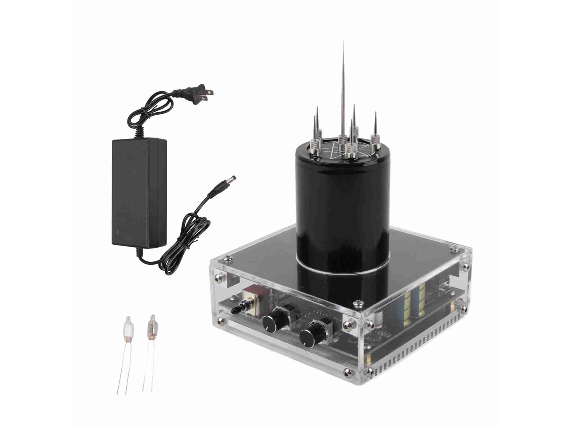 Bobina Tesla Sstc Alto-falante Plasma Música Bluetooth