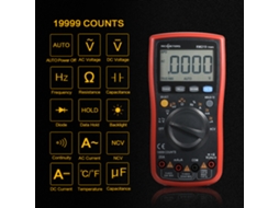 Multímetro Digital True-rms 19999 Counts Ncv Tester Voltaje Corriente Ohm