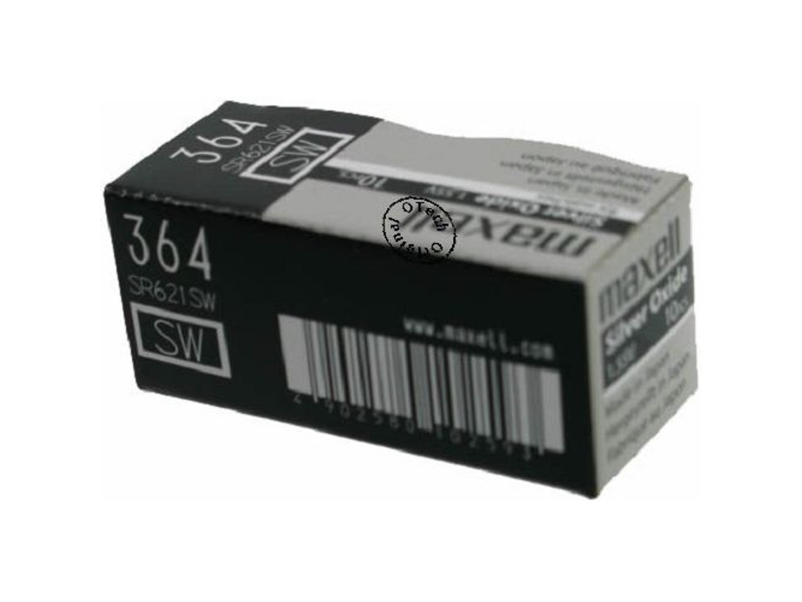 Conjunto de 10 Pilhas OTECH Maxell para Maxell 364