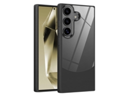 Capa De Celular Híbrida De Acrílico Tpu Com Textura De Lichia
