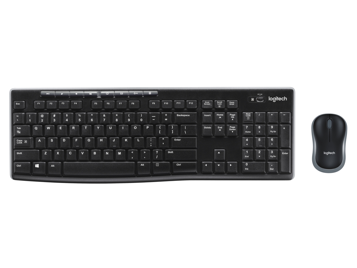 Teclado + Rato LOGITECH MK270 (Layout Italiano)