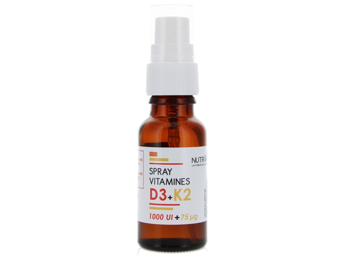 Spray de vitamina D3 K2 15 ml NUTRIVIE