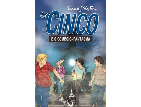 Livro Os Cinco e o Comboio Fantasma de Enid Blyton