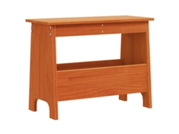 Hall Bench, Hall Benches Vidaxl Marrom Madeira De Pinho (60 X 28 X 45 Cm)