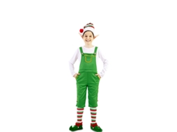 Fato Unisexo EUROCARNAVALES Duende Verde Com Gorro (10-12 anos)