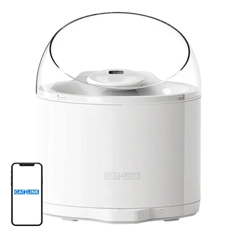 Fonte De Água Inteligente Catlink Pure 2 Para Cães E Gatos