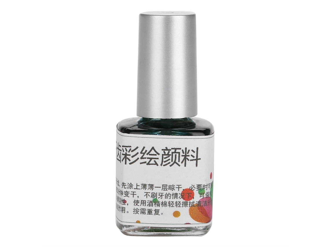 Pigmento De Pintura Colorido Não Tóxico 7ml Para Cosplay De Halloween (verde)