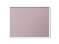 Magnetic Wall Board Dull Orange For The Office Espelharte (80x60 Cm)