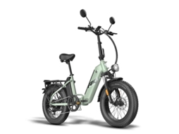 Bicicleta Elétrica Dobrável Fafrees Ff20 Polar L1e B Certificado 500w 48v24ah 20 45km/h Verde Menta