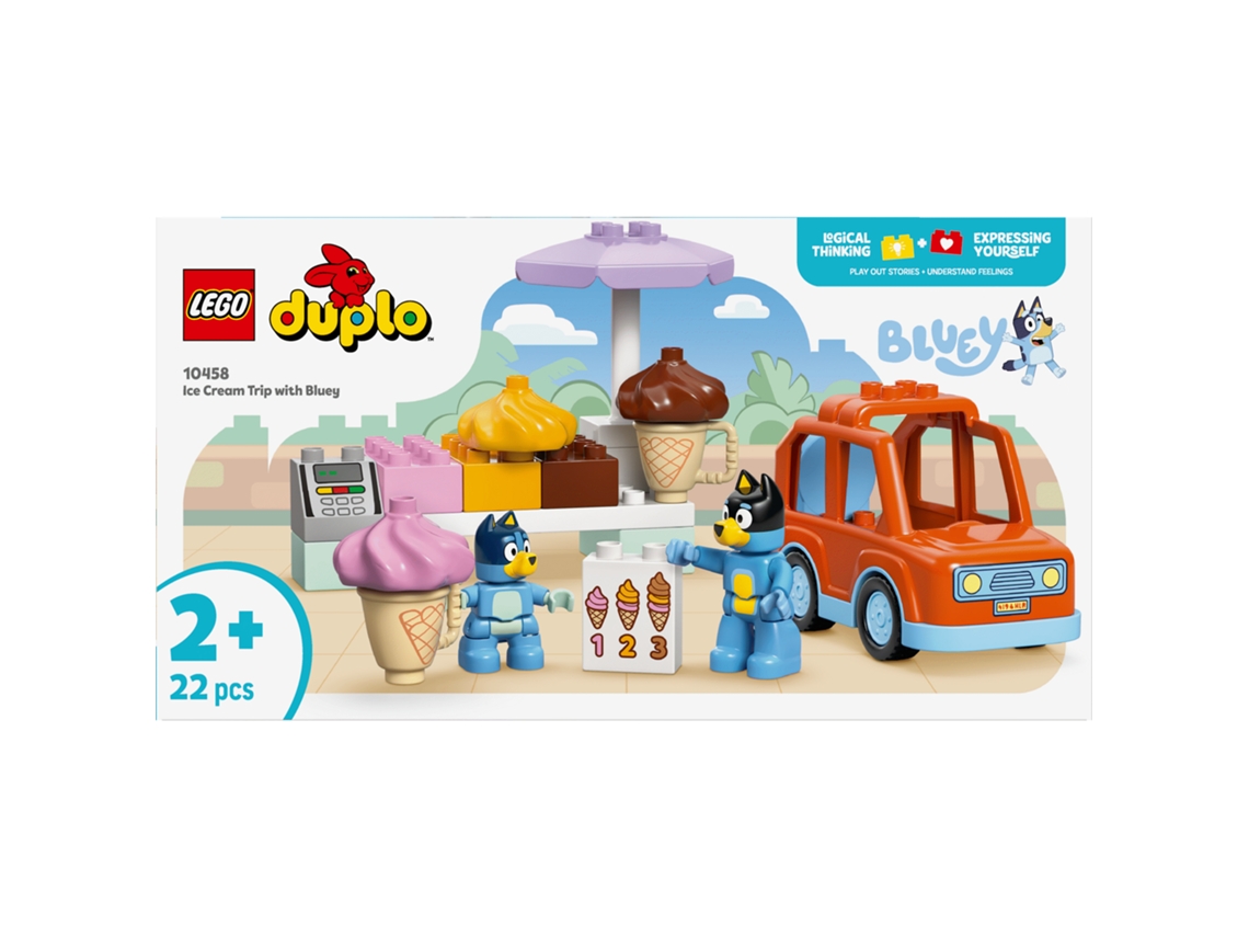 LEGO Bluey: Passeio Para Gelados Com A Bluey - 10458