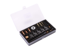 Kit De Acessórios Para Tocha De Solda: Copo De Vidro, Bicos E Consumíveis Para Pistola De Argônio Wp-17/18/26