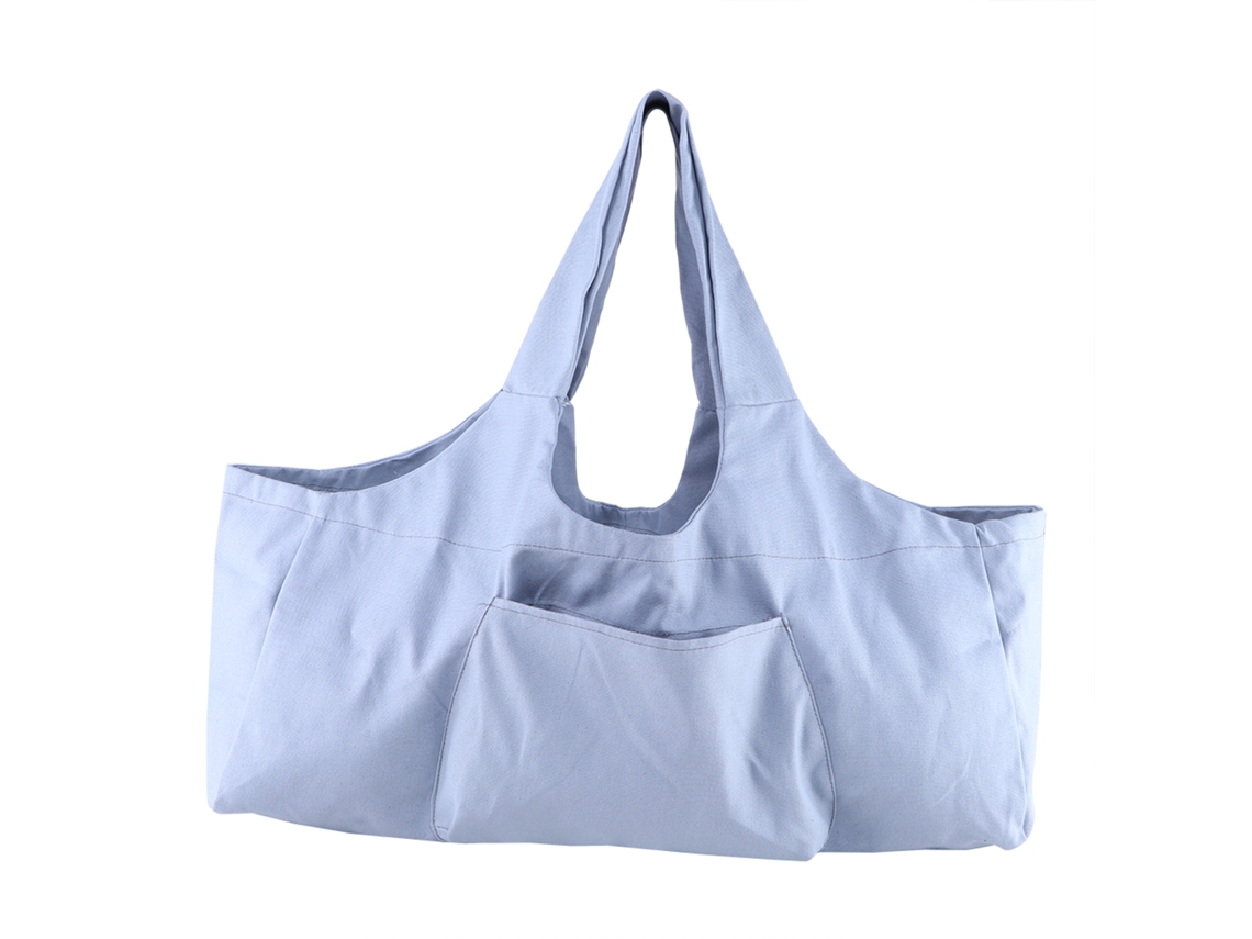 Bolsa de Lona de Grande Capacidade para Ginástica Esporte Mão Única Hanging Cinza S/MARCA