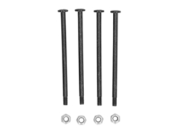 Mali kit de Parafusos de Aço para Carro Rc com Porcas Preto e Prata Acessórios para Wltoys 144010 144002 124016 124017