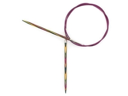 Agulhas Duplas Pontas Em Ébano 15 Cm 6mm Knit Pro
