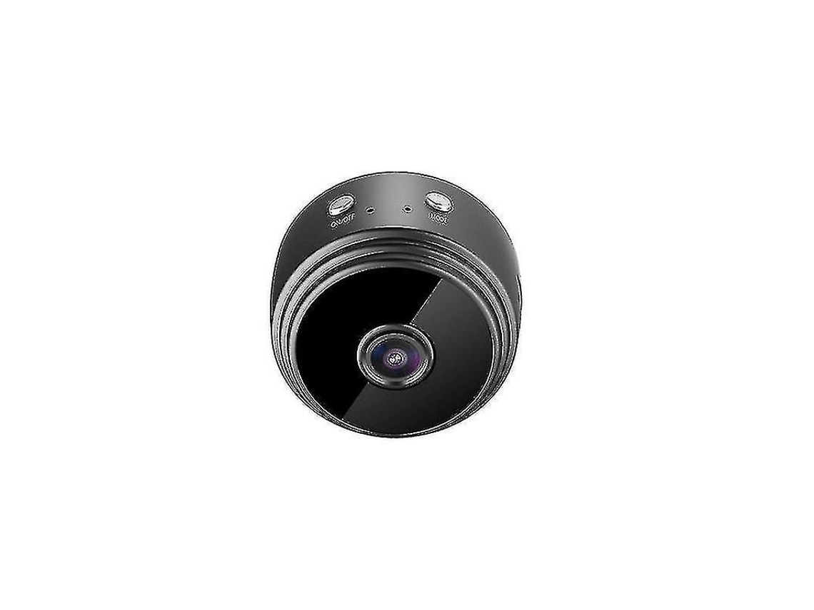 Minicâmera espiã Bestvite HD 1080p WiFi com gravação de áudio e vídeo (preta)