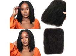 Extensões De Cabelo Humano, Textura Cacheada Kinky, Opções De Estilo Versáteis, 1b-e, 3pcs/lote, 18polegadas-e