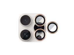 Protetor de Lente Oro para Iphone 16 Pro LA CASA DE LAS CARCASAS