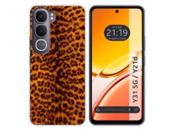 Capa Tumundosmartphone De Silicone Para Vivo Y31 5g / Y21d Com Estampa De Animais 3 Desenhos