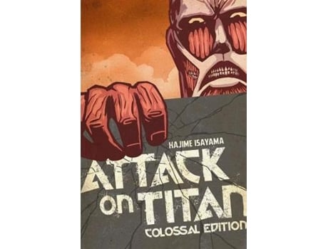 Livro attack on titan colossal ed tp vol 01 (c: 1-0-0) de hajime isayama (inglês)