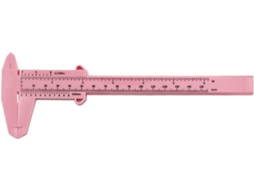 Paquímetro Vernier De Plástico Com Escala Dupla 150 Mm, Marcações Em