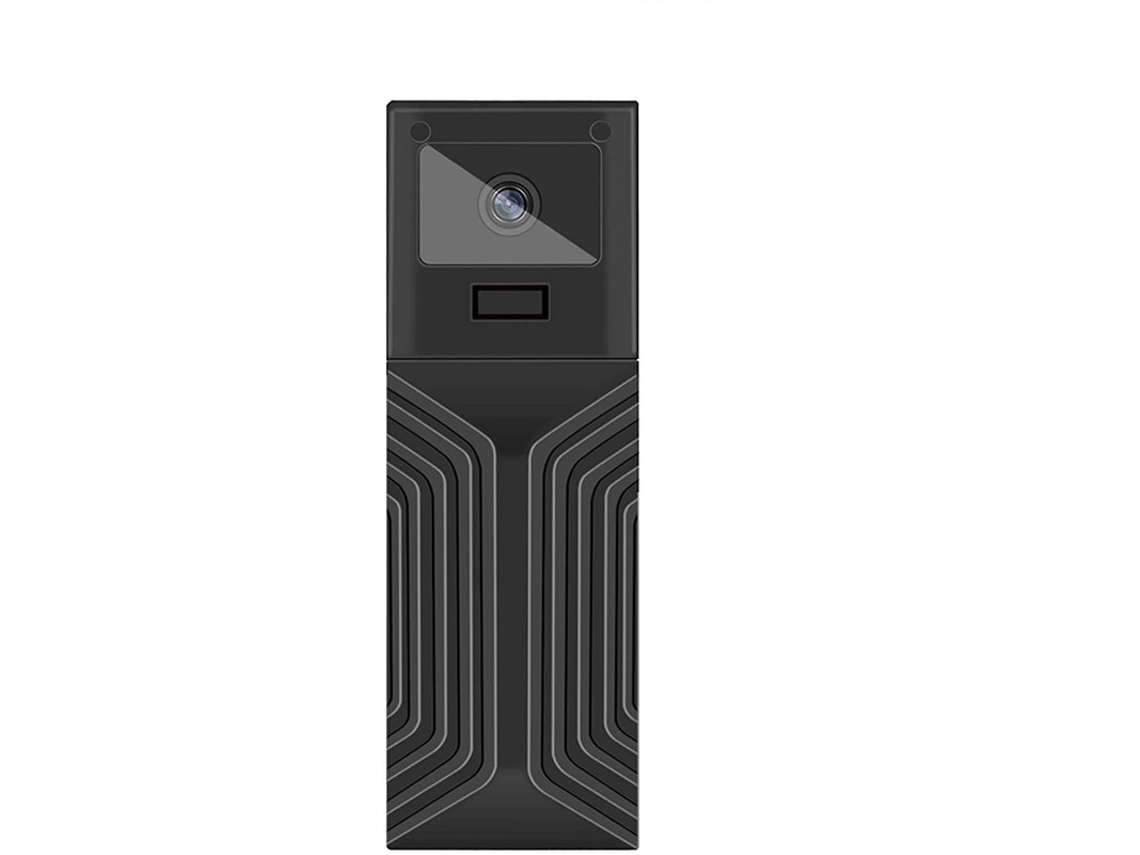 Minicâmera oculta Bestvite 4K/1080P, câmera espiã WiFi com visão noturna, portátil para casa, escritório e áreas externas (preta)