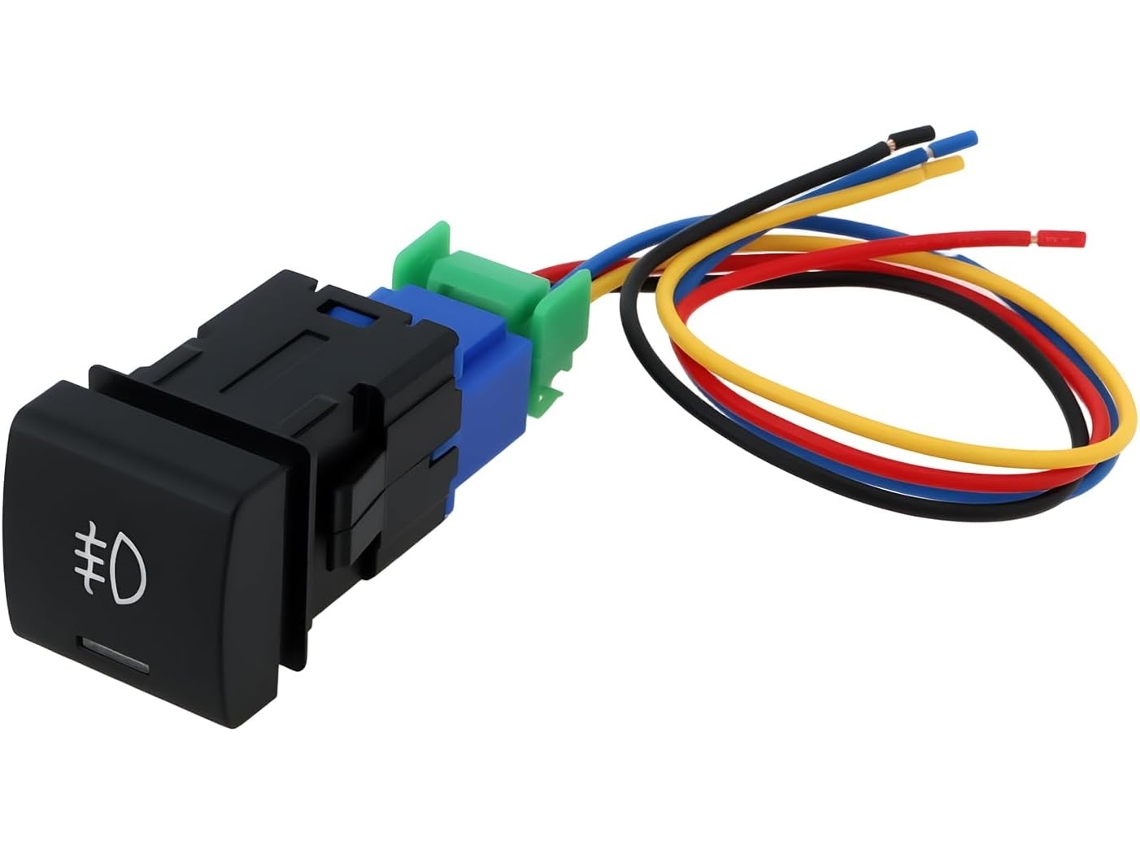 Interruptor da luz de neblina traseira compatível com Corolla Rav4 12V