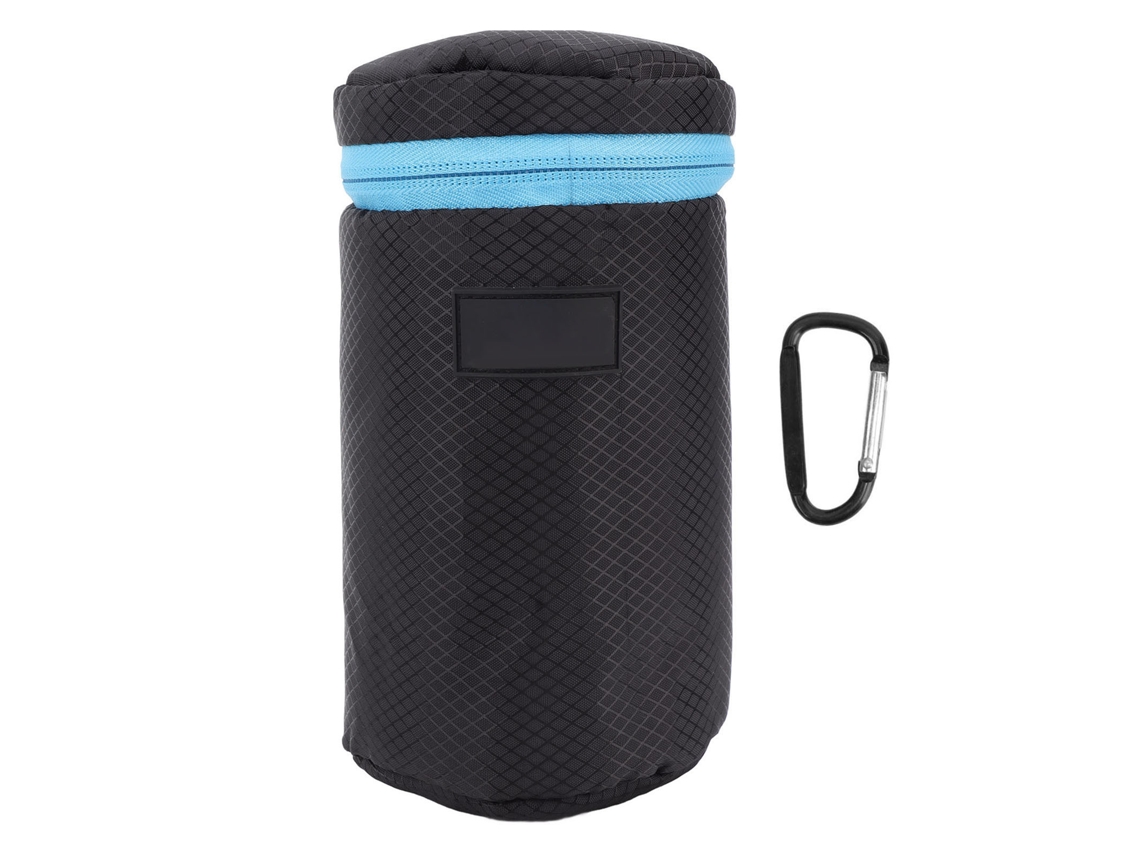 Funda Protectora De Neopreno Impermeable Para Lente De Cámara Dslr Con Cremallera, Estuche De Almacenamiento Para Lentes M