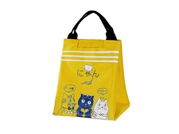 Bolsa Térmica Portátil para Almoço com Estampa de Gato, Ideal para Piqueniques BRILVIBERA