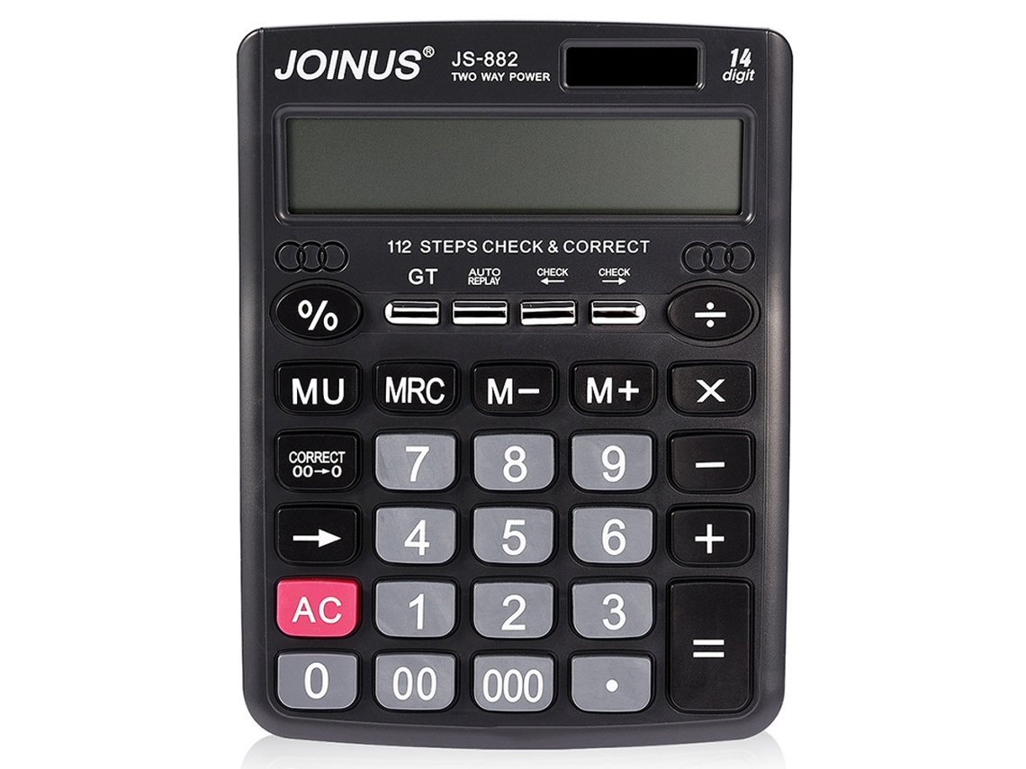 Calculadora Eletrônica 14 Dígitos Com Resposta Automática